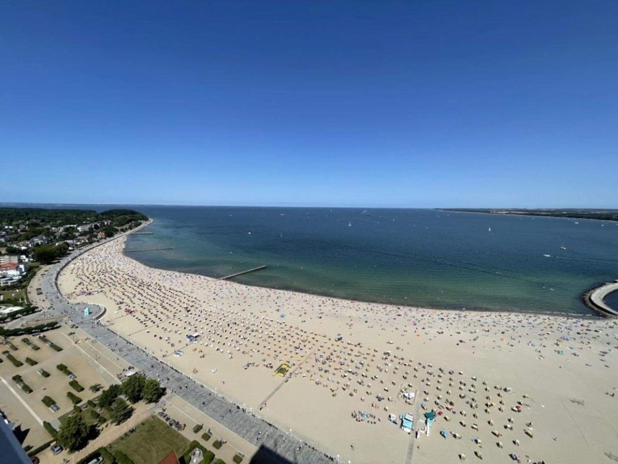 Wind Und Meer 3-Zimmer-Ecksuite Maritim Residenz Travemuende Lubeck Exterior photo