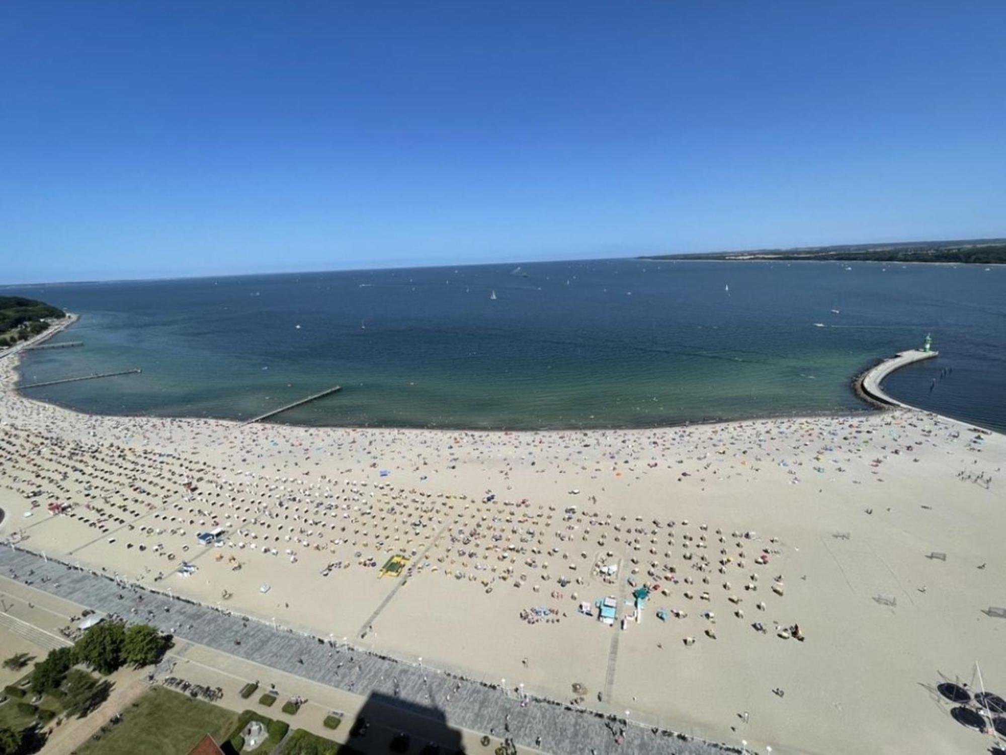 Wind Und Meer 3-Zimmer-Ecksuite Maritim Residenz Travemuende Lubeck Exterior photo